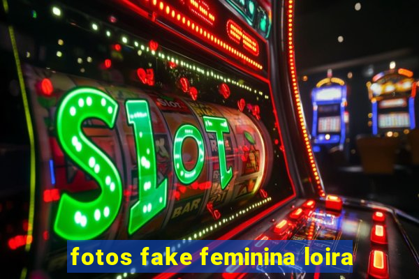 fotos fake feminina loira